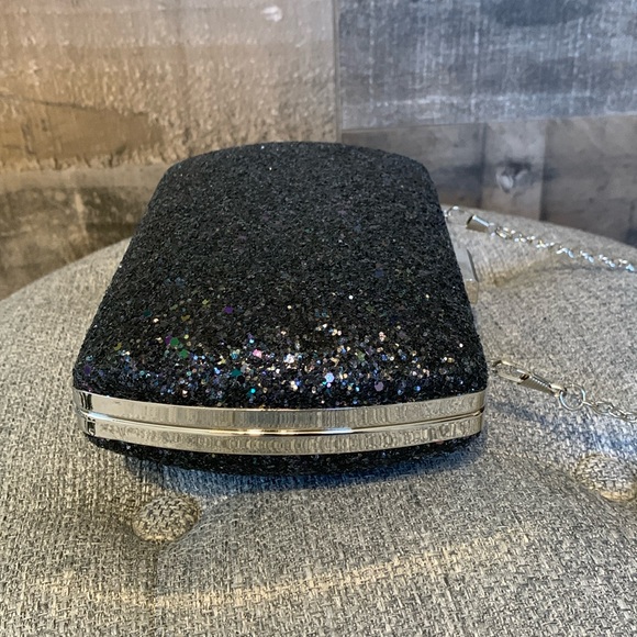 Lulu Townsend Glitter Crossbody Evening Bag - Picture 13 of 16